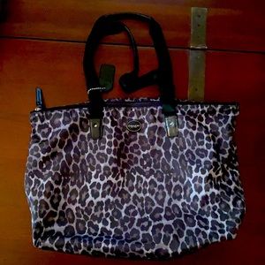 Coach leopard  purse